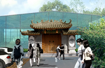 許昌禹州張良洞景區生態餐廳設計